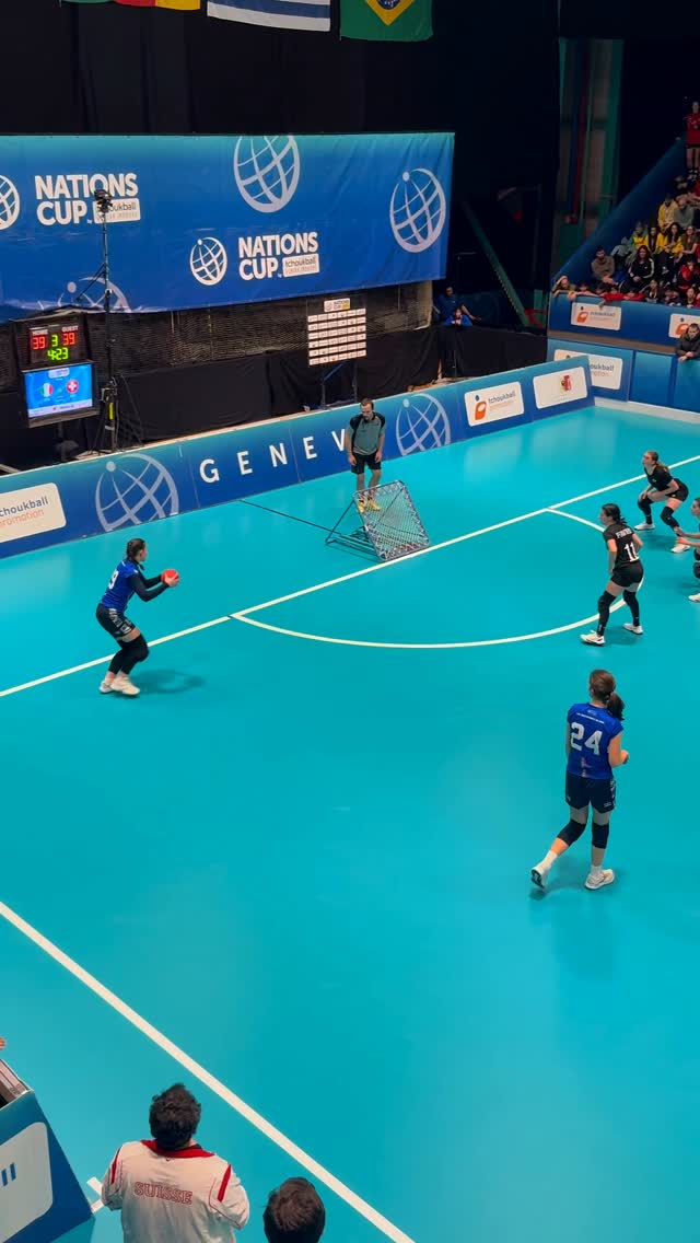 Who remembers that final ? 🤯

#switzerland #italia #nationscup2025 #genevaindoors #tchoukball
