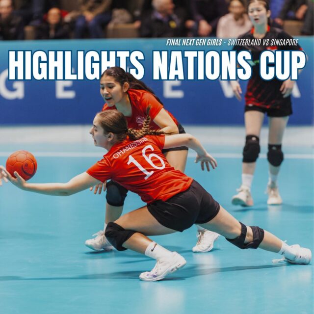 Switzerland proved the future is bright 🇨🇭

#switzerland #singapore #NationsCup2025 #GenevaIndoors #tchoukball