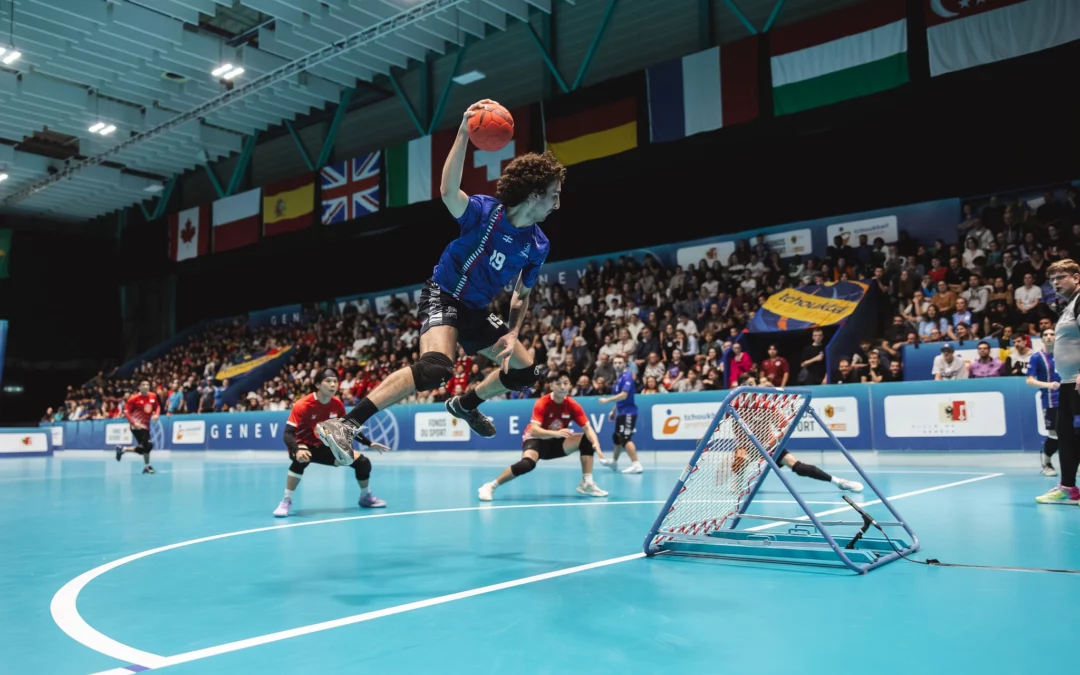 A weekend of training in competitive tchoukball!