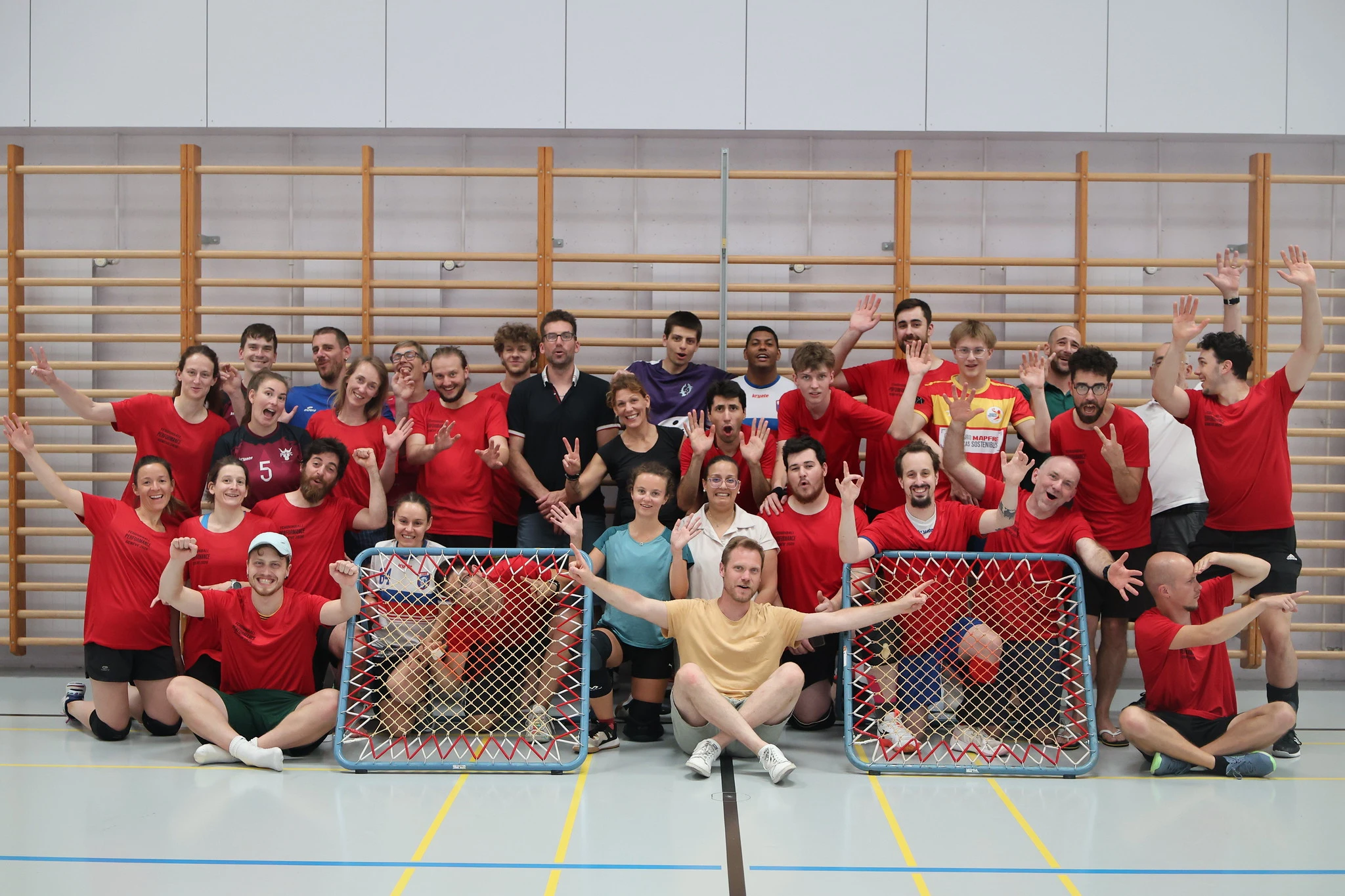 The competitive tchoukball weekend: a resounding success in Geneva!